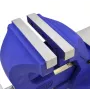 Rotējošais rūpnieciskais skrūvspīlis AWTools 1010154 — 6 collu (150 mm) spīļu platums