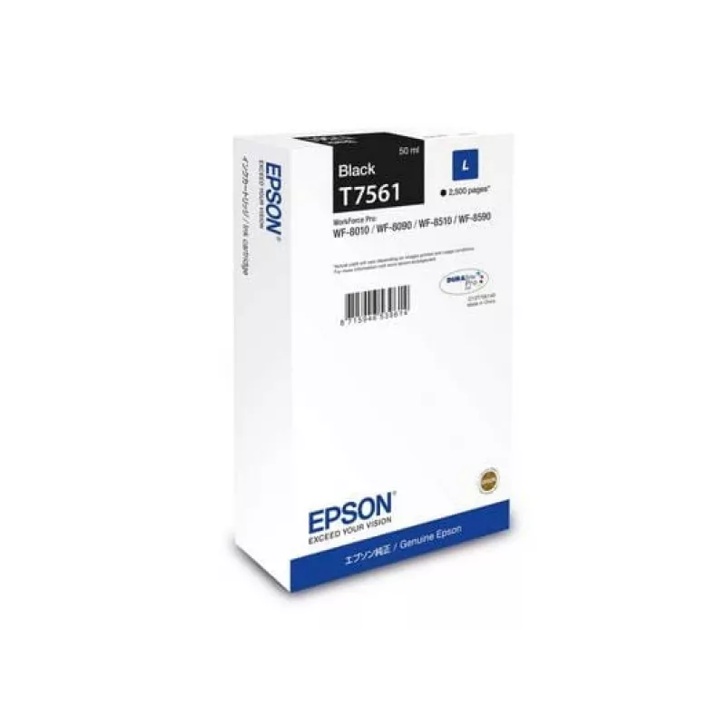 Epson C13T75614N tintes kasetne 1 gab. Oriģināla Melna