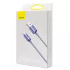 Baseus Crystal Shine kabelis USB uz Lightning, 2,4A, 2m (violets)