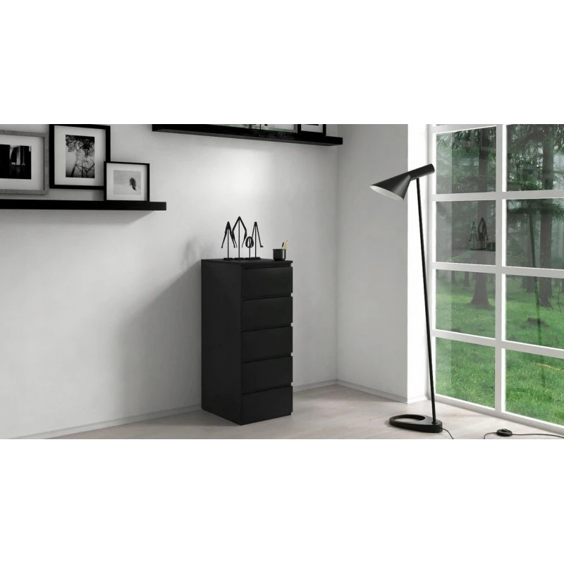 Topeshop W5 CZERŃ kumode