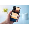 Telefona maciņš man and wood Galaxy S20+ melns — aizsargājošs aizmugures vāciņš Samsung Galaxy S20+