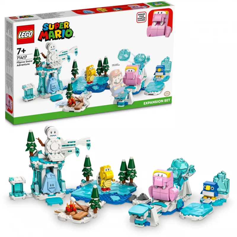 LEGO SUPER MARIO 71417 PAPILDINĀJUMA KOMPLEKTS - FLIPRUS SNIEGA PIEDZĪVOJUMS