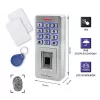 Pirkstu nospiedumu un RFID koda slēdzene QOLTEC 52447 ar IP68 aizsardzību