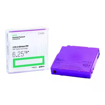 HPE LTO-6 Ultrium 6.25TB RW datu kasetne