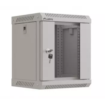 Pie sienas stiprināms statīvs Lanberg WF11-3306-10S 6U 30 kg Pelēks