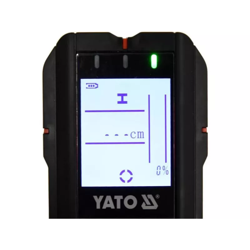 Metāla detektors Yato YT-73138 Meklēšanas dziļums 0.12m LCD displejs