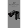 Auto lādētājs Orsen C8 45W — 45 W USB-C PD ātrā uzlāde, melns
