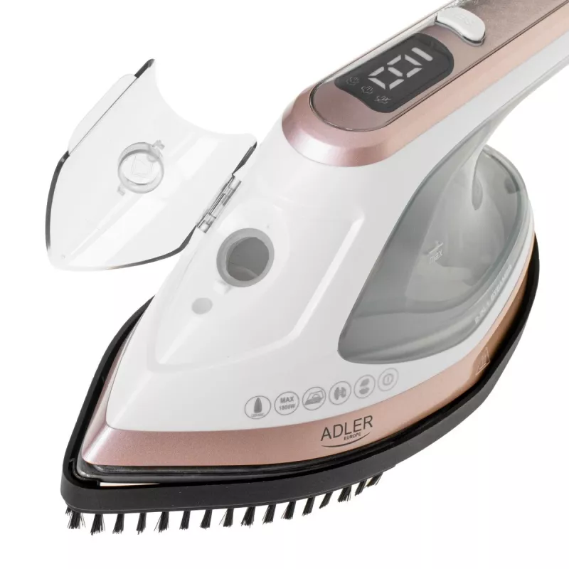 Apģērbu tvaikonis un gludeklis Adler AD 5044 — 1400 W, 0,18 L ūdens tvertne