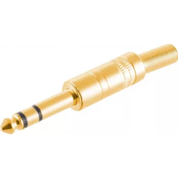 Stereo spraudnis ShiverPeaks 50200-G 6,3 mm apzeltīts metāla savienotājs