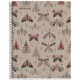 Miquelrius Notepad SCHMETTERLING DESIGN Recy. A4 80 loksnes (Kravas piegāde)