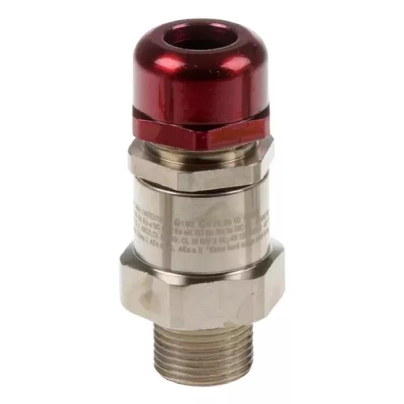 Kabeļa blīvslēgs metālisks sarkans Axis 01845-001 M20