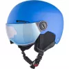 ALPINA ZUPO VISOR QLite ķivere — bērnu slēpošanas ķivere, cietais apvalks, 54–58 cm, integrēts vizieris, Run System Ergo Snow
