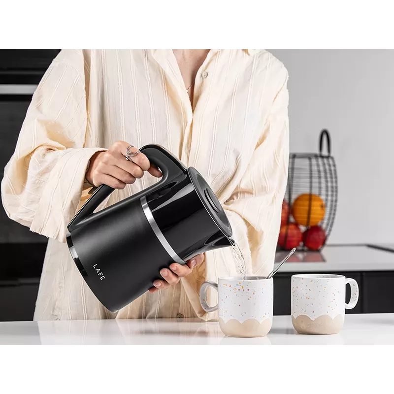 Elektriskā tējkanna LAFE 1.7L 2200W melna