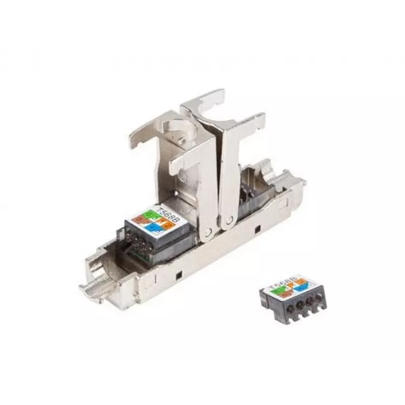 LANBERG RJ-45 FTP Cat6A spraudnis 8P8C, 2x saderīgi savienotāji