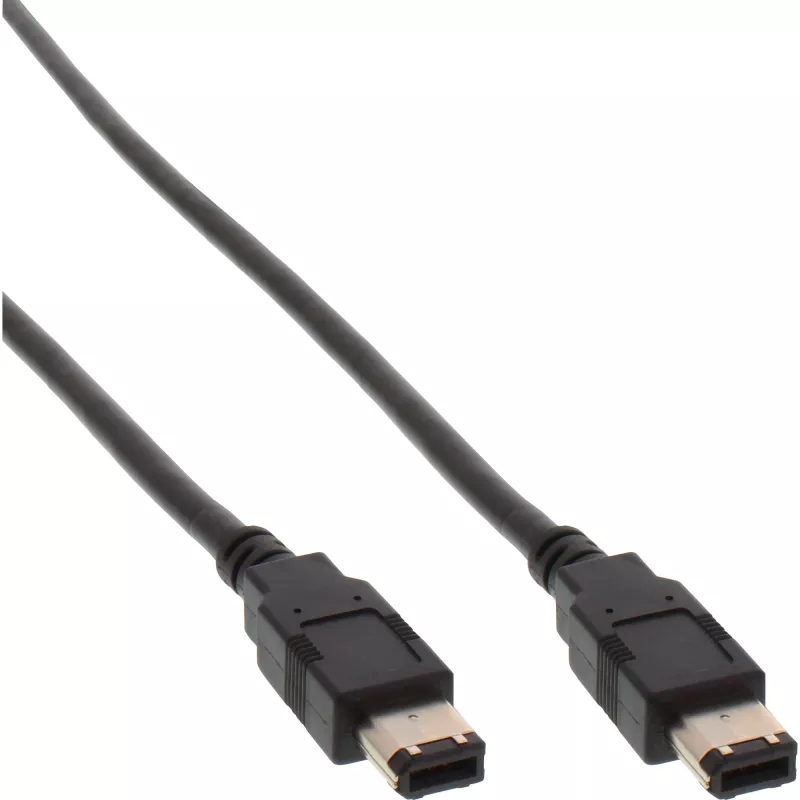 InLine FireWire 400 1394 kabelis 6 kontaktu vīrišķais / vīrišķais 5m