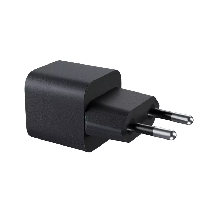 Mobilo ierīču lādētājs zaļa Cell CHARGC06, USB-C 33 W, Quick Charge 3.0, maiņstrāvas ieeja 100–240 V, melns