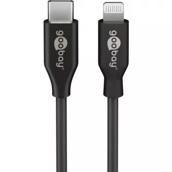 Uzlādes un sinhronizācijas kabelis Goobay Lightning uz USB-C 0,5 m