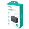 Comet Mix 3 sienas lādētājs PA-C5 3xUSB (2xUSB-C un 1xUSB-A) 100W 5A QC5.0 PD3.0 AFC PPS FCP SCP