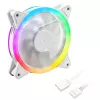 SHARKOON Shark Blades 120mm ARGB PWM korpusa ventilators - balts