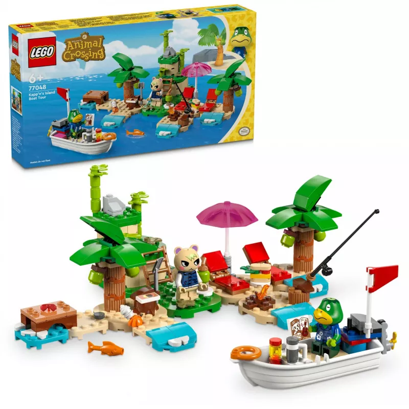 LEGO konstruktors 77048 Animal Crossing laivas tūre ar Kapteiņa salu