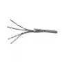 Wentronic Goobay CAT 5e tīkla kabelis, SF/UTP, pelēks, 100 m - CCA vara maisījums, AWG 24/1 (masīvs), PVC (68709)