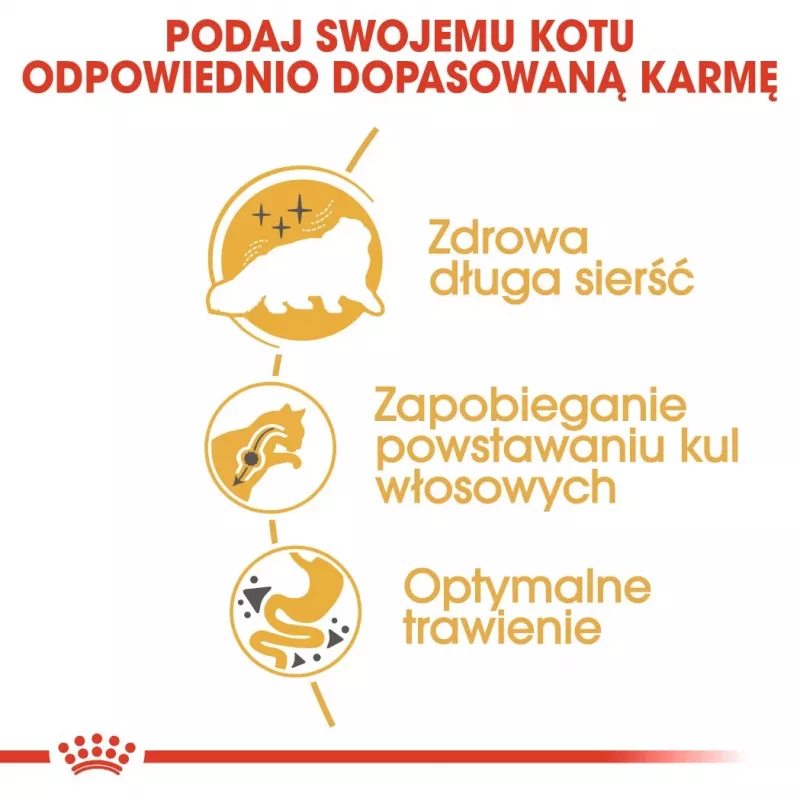 Sausā kaķu barība Royal Canin Persian 4 kg — pieaugušiem persiešiem, vista, 30% olbaltumvielu, 22% tauku