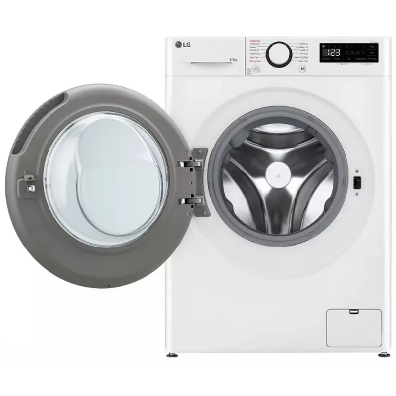 LG F2DR508S1W Veļas mazgājamā mašīna ar žāvētāju 8 kg / 5 kg 1400 RPM Balta
