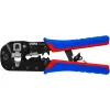 Knipex 97 51 13 kabeļu presētājs Gofrēšanas instruments Melns, Zils, Sarkans