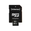 Intenso Performance - Zibatmiņas karte (microSDXC ar SD adapteri) - 64GB - UHS-I U1 / Class10 - microSDXC UHS-I (3424490)
