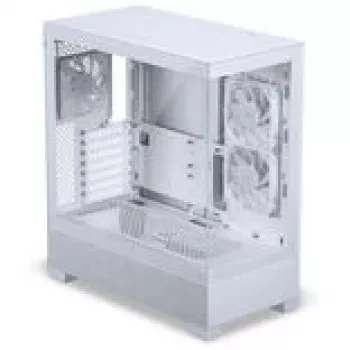 PHANTEKS XT View Matrix PC-Enclosure, Midi-Tower, E-ATX, Tempered Glass, Matrix LED - Balts (PH-XT523VM1_DWT01)