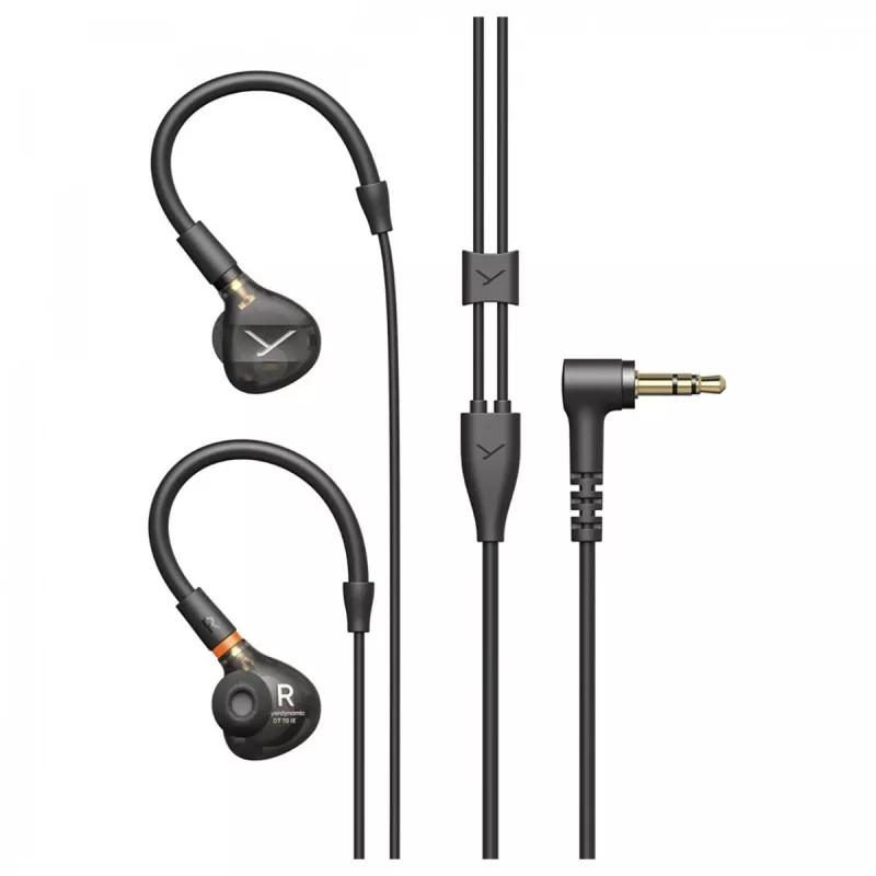 Ieliekamās austiņas Beyerdynamic DT 71 IE ar noņemamu kabeli un 3,5 mm ligzdu