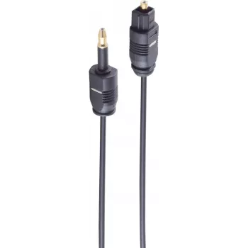 shiverpeaks BS69012-1.5 Audio kabelis 1,5 m TOSLINK 3.5mm melns (BS69012-1.5)