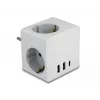 Strāvas adaptera spraudnis Type F DeLOCK 11496 2 USB porti 5V 2.4A 3A