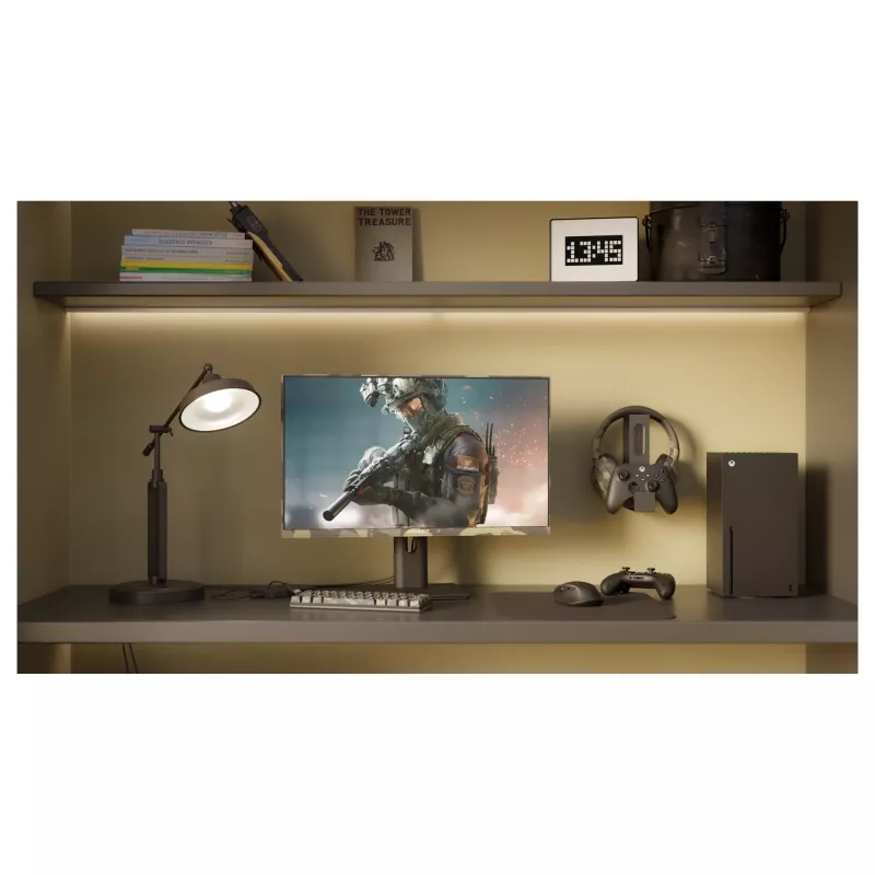 JAPANNEXT JN-IPS238FHD200F-HSP-CAMO datora monitors 61 cm (24 collas) 1920 x 1080 pikseļi Full HD LCD melns