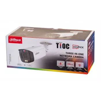 8MP Smart Dual Light Active Deterrence Fixed-focal Bullet WizSense tīkls Camera