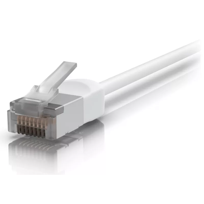 Tīkla kabelis Ubiquiti UACC-Cable-Patch-Outdoor-C6A-2M-W RJ-45 Cat6a 2m Balts