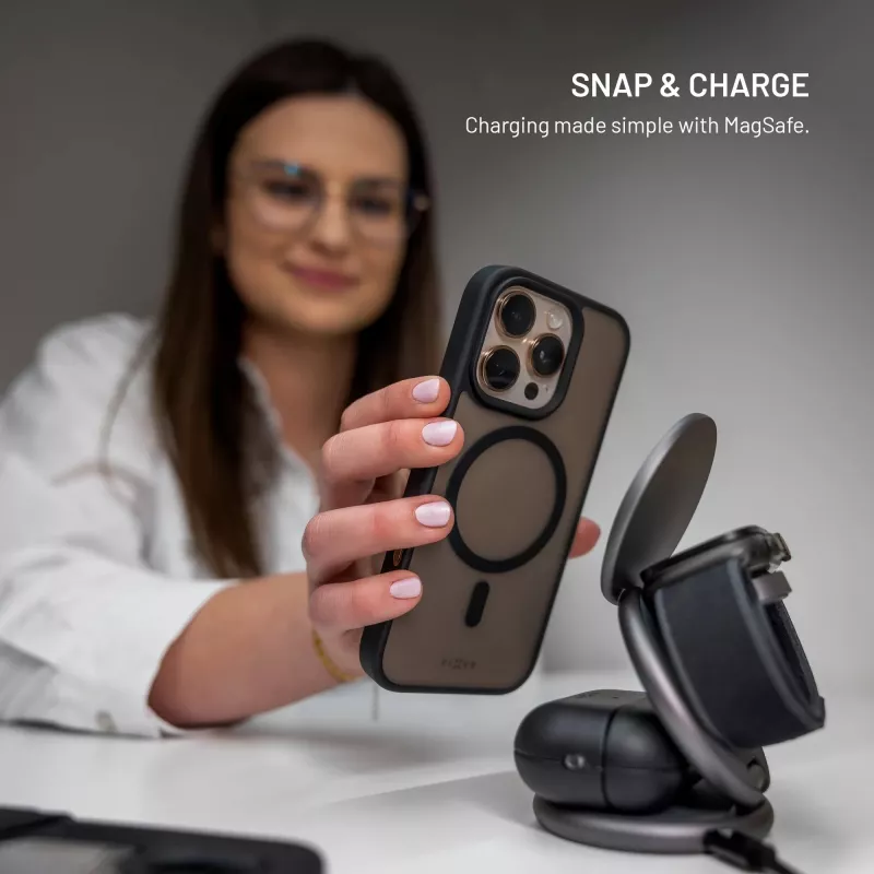 Fixed MagMisty | Aizmugures vāciņš | Samsung | Galaxy S26 Ultra | Polikarbonāts/TPU | Melns