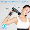 Masāžas pistole Extralink MSG-02-LITE 3200 RPM 6 uzgaļi