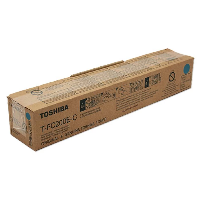 Toshiba 6AJ00000259/T-FC200EC Toner-kit ciāna. 33.6K lapas for Toshiba