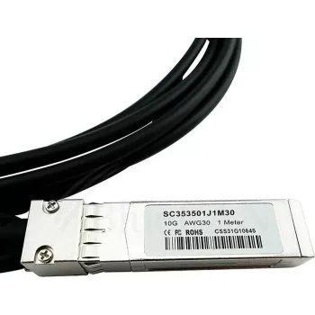 BlueOptics JD096C-BL InfiniBand-kabelis 1 m SFP+ Melns (JD096C-BL)