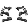 Asetek SimSports Carbonwippen-Kit - melns