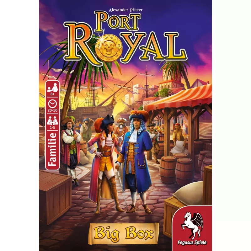 Pegasus Spiele Port Royal Big Box galda spēle