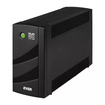 UPS EVER Ever Duo 850 PL T/DAVRTO-000K85/01 850VA Line-Interactive, 550W, AVR, 3 maiņstrāvas ligzdas, 12V 2×5Ah, Tornis