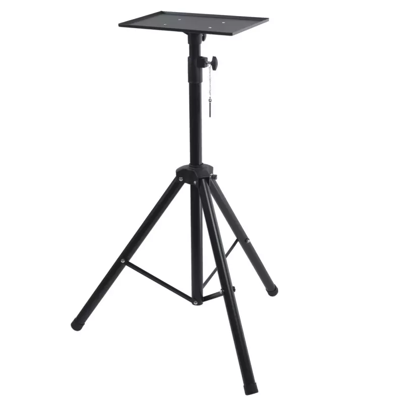 Projektora griestu stiprinājums MACLEAN MC-953 — tērauds, regulējams augstums 1,2–1,7 m