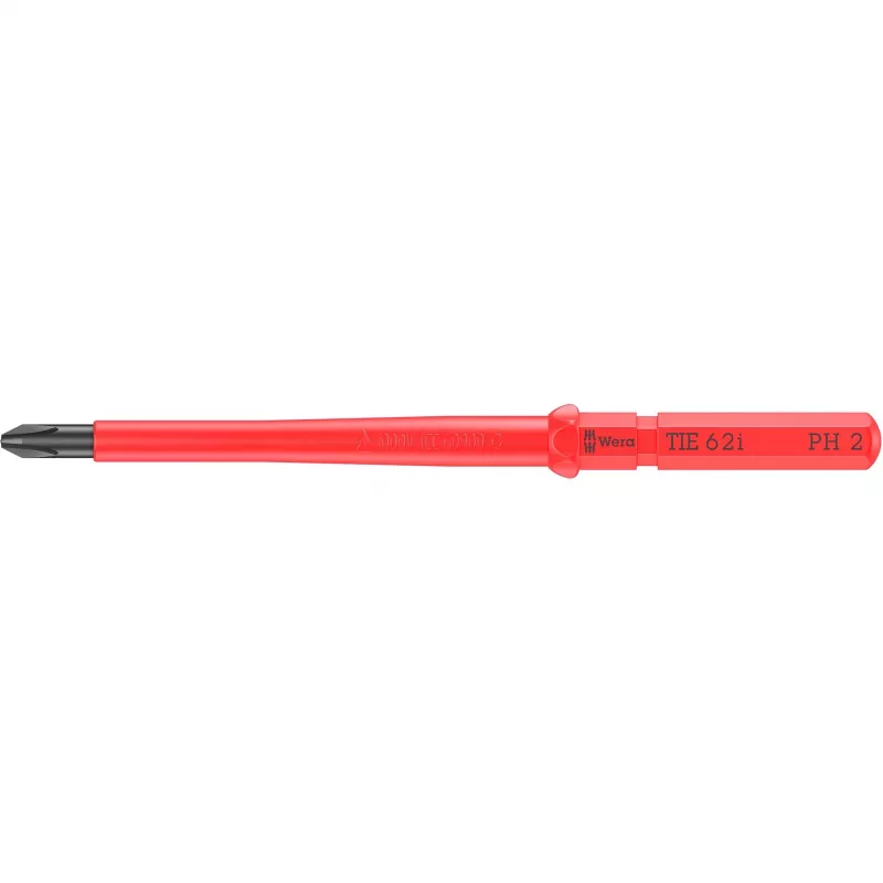 Wera 05006619001 VDE skrūvgriežu komplekts, 17 daļas, Phillips, rievotais, Pozidriv, TORX, iekšējais četrstūra profils (Robertson) (05006619001)