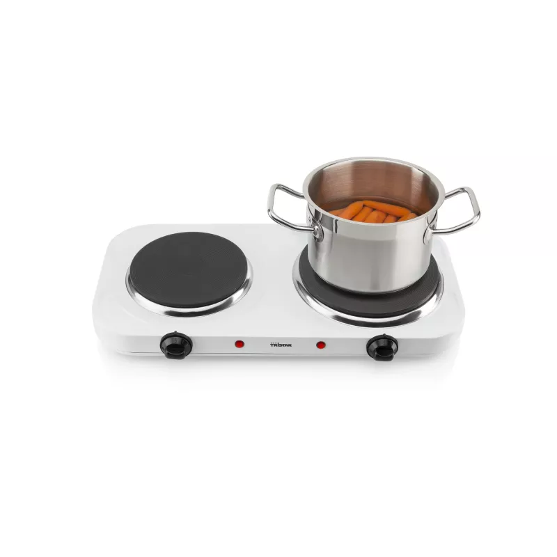 Tristar Divu degļu elektriskā plīts KP-6245, 2500W, 15,5/18,5 cm