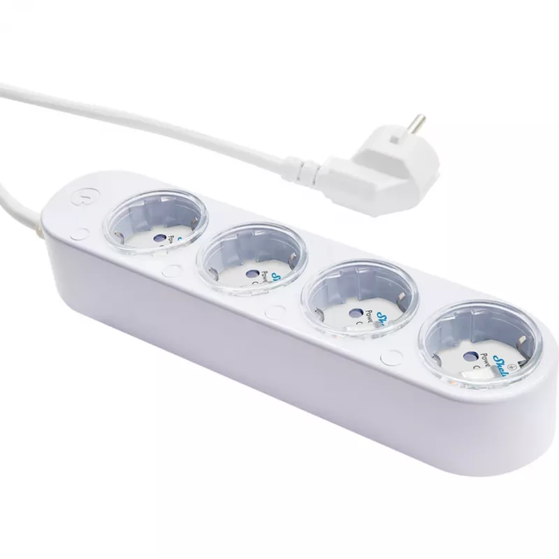 Viedā 12A Shelly Power Strip 4 Gen4 Zigbee/Matter pagarinātājs