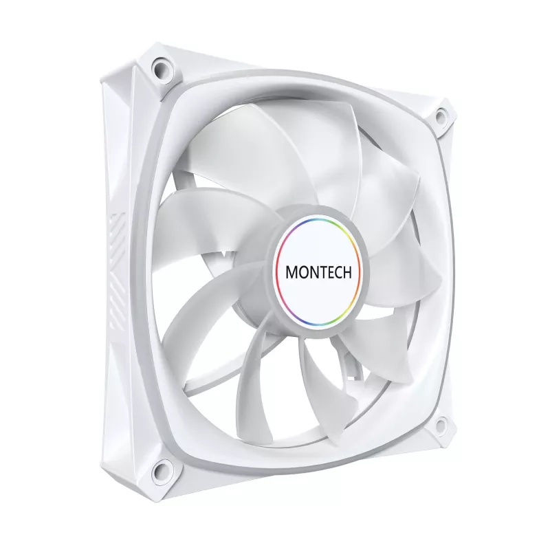 MONTECH RX120 PRO balts 120 mm ARGB korpusa ventilators