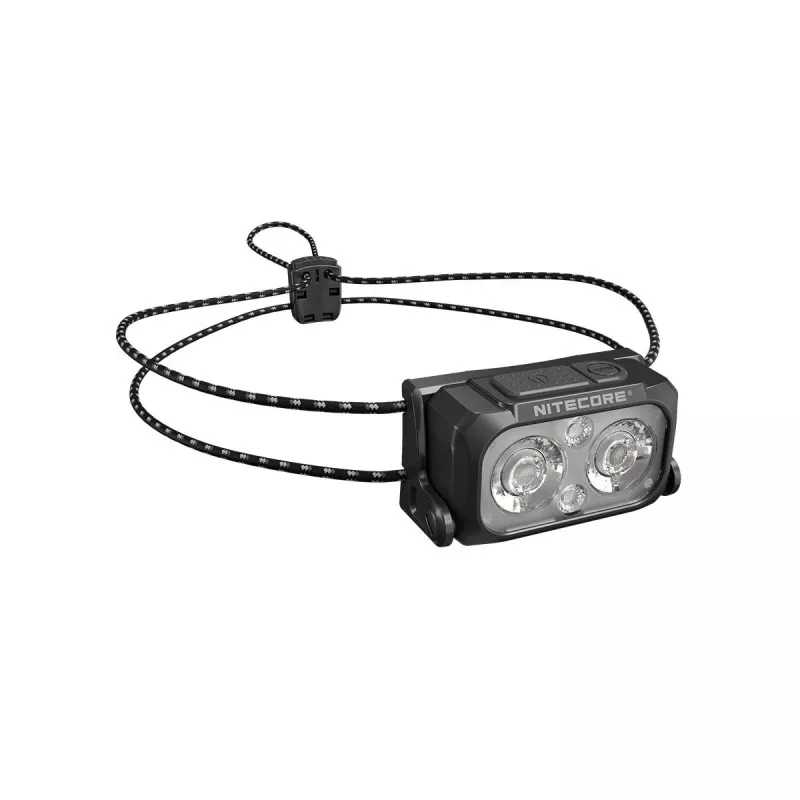 Galvas lukturis Nitecore NU25 MCT UL uzlādējams viegls 400 lm vairāku krāsu temperatūru