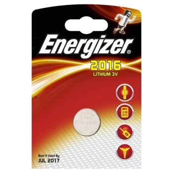 Energizer | CR2016 | Litija | 1 gab.